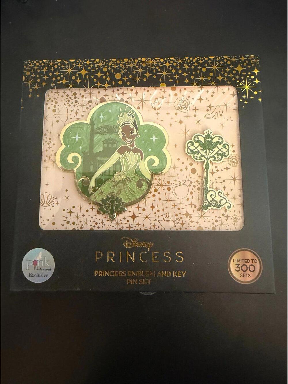 Disney Tiana Pink a la Mode Princess Keys for the Kingdom Pin Set LE 300